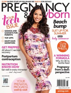 Cover of June 2013 Pregnancy & Newborn Magazine