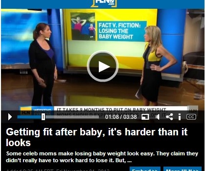See Oh Baby! Fitness on HLN – Losing Weight After Baby