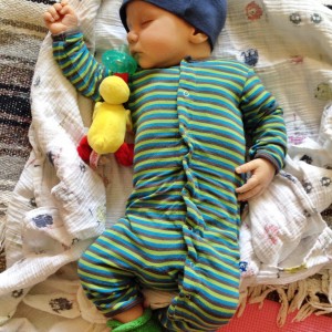 Peter’s first mom and baby yoga class Peter’s first mom and baby yoga class