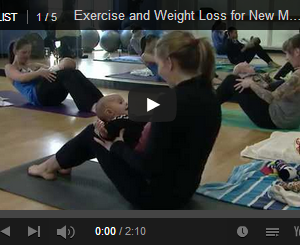 Exercise and Weight Loss for New Moms
